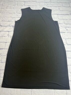 Liz Lange Maternity Black Sleeveless Tank Dress. Size XL.